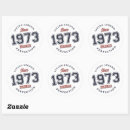 Recherche de 1973 autocollants D'anniversaire