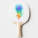 Recherche de méduse raquettes ping pong Brillant