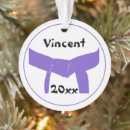 Search for purple ornaments Karate