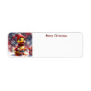 Search for pole return address labels Merry christmas