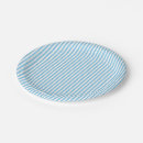 Search for white and baby blue stripes paper plates Trendy