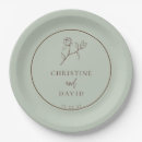 Search for minimalist wedding plates Floral