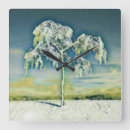 Search for rustic christmas clocks Snow