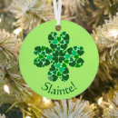 Recherche de shamrock vert ornements Bénédiction irlandaise