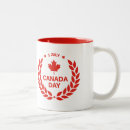 Search for canada day coffee mugs July 1st