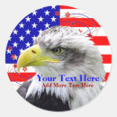 Search for eagle and flag stickers America