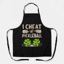 Search for pickleball funny aprons Tennis