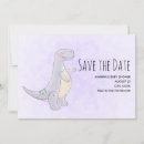 Search for dinosaur save the dates Watercolor