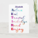 Search for travel retirement cards Teacher