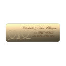 Search for nautical rope return address labels Heart