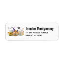 Search for haunted house return address labels Watercolor