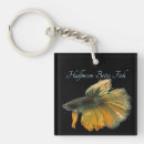 Search for aquarium fish keychains Yellow