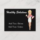 Recherche de nutrition business cards Soins