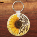 Search for yellow sunshine keychains Sunflower