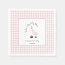 Search for pink gingham napkins 1st birthday