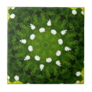 Recherche de fleurs blanches carreaux Vintage