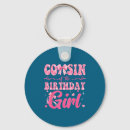 Search for cousin keychains Birthday