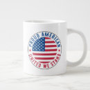 Search for usa american flag mugs Heart
