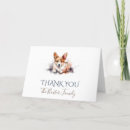 Search for pembroke welsh corgi thank you cards Pet
