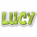 Recherche de lucy autocollants Nom