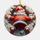 Search for santa claus reindeer ornaments Merry christmas