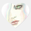Search for modern portrait stickers Woman