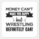 Recherche de lutteurs autocollants Drôle