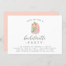Search for minimalist bachelorette party invitations Watercolor