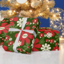 Search for 70s christmas wrapping paper Retro