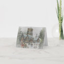 Search for victorian scene christmas cards Santa claus