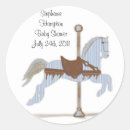 Recherche de cheval bleu autocollants Carrousel