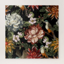 Recherche de oiseaux vintages puzzles Floral