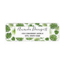 Search for tropical design return address labels Summer