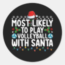 Search for play volleyball stickers Xmas