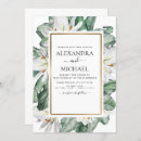 Recherche de palmier mariage invitations Aquarelle
