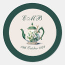 Search for green tea stickers Elegant