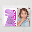 Search for dinosaur photo birthday invitations Kids