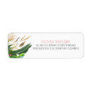 Recherche de jungle baby shower return address labels Tropical