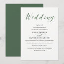 Search for emerald green black white invitations Formal