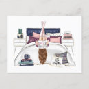 Recherche de lecture de fille cartes postales Pour elle