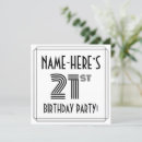 Search for 21 square invitations Stylish
