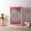 Search for mandala fabric Green