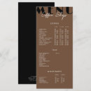 Search for cafe price lists Minimalist