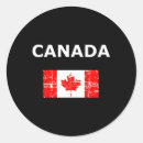 Search for maple leaf flag stickers Red and white