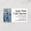Search for plant business cards Nursery