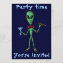 Recherche de alien mignon invitations Drôle