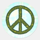 Search for symbol of power stickers Hippie