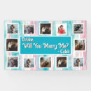 Search for propose banners Will you marry me