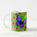 Search for purple butterfly mugs Flowers