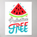 Search for free palestine posters Watermelon